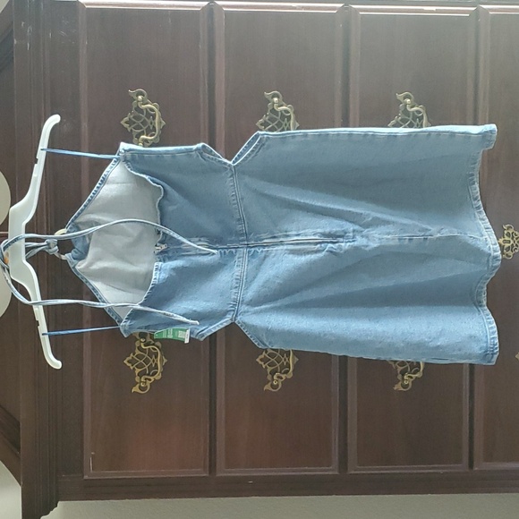 NWT denim mini dress - Picture 5 of 7